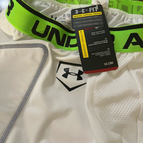 Under Armour XL Mens sliding compression shorts NWT - Picture 3 of 5